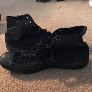 Black High Top Converse